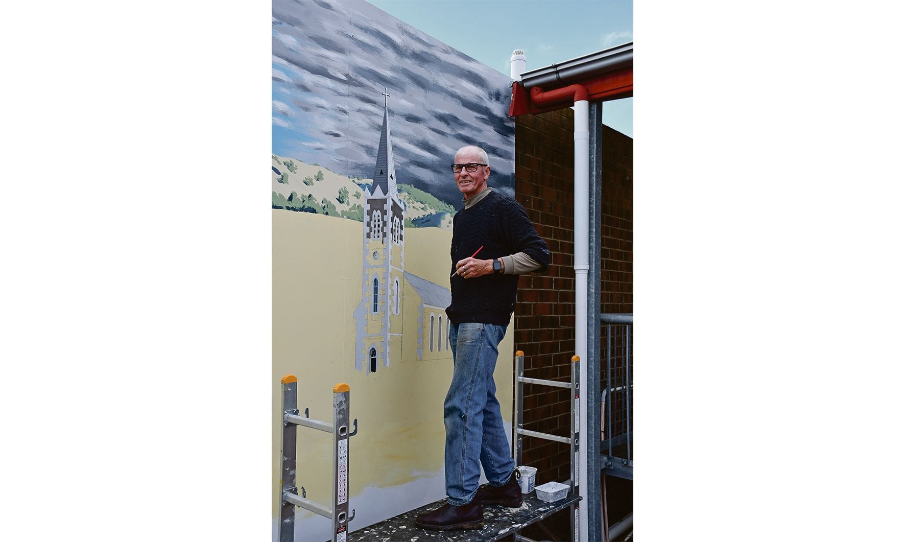 Mural coming to life