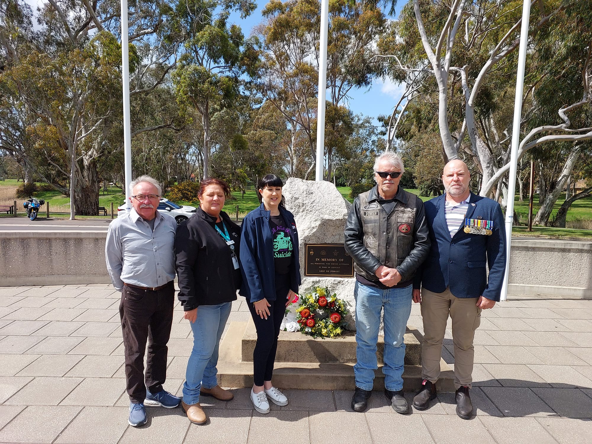 Veterans ride against suicide