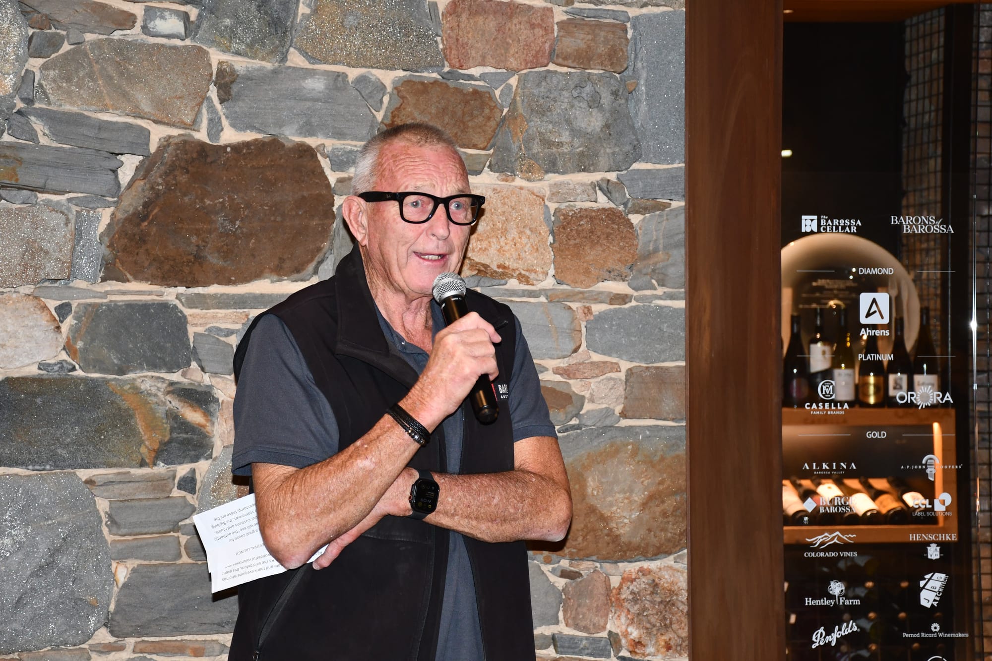 The Barossa Council Mayor, Bim Lange.