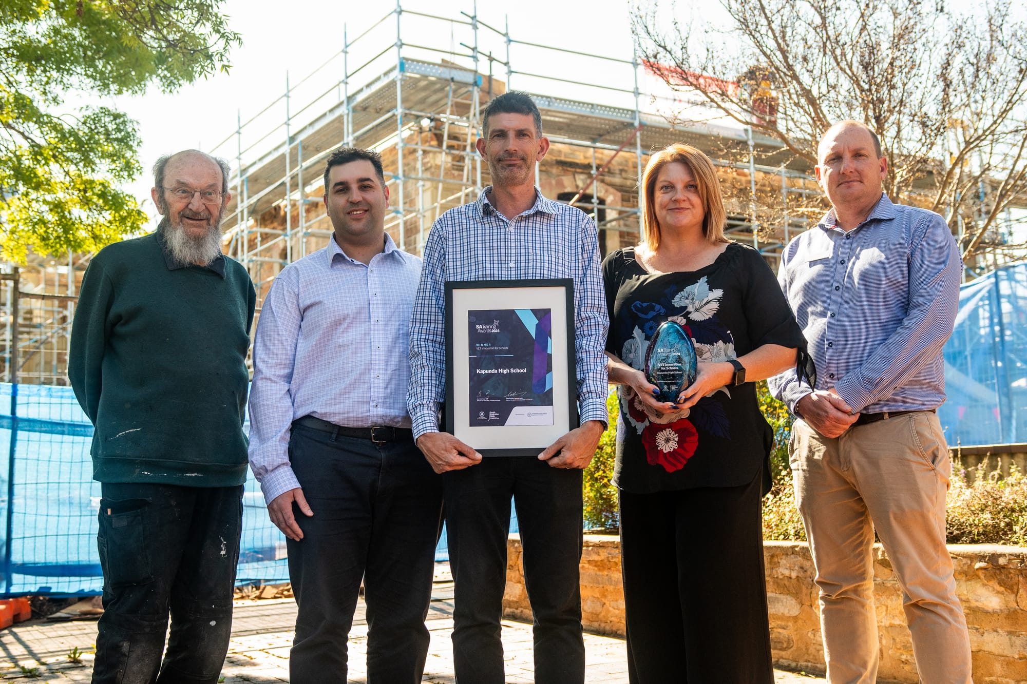 Kapunda High School recognised with VET Innovation Award