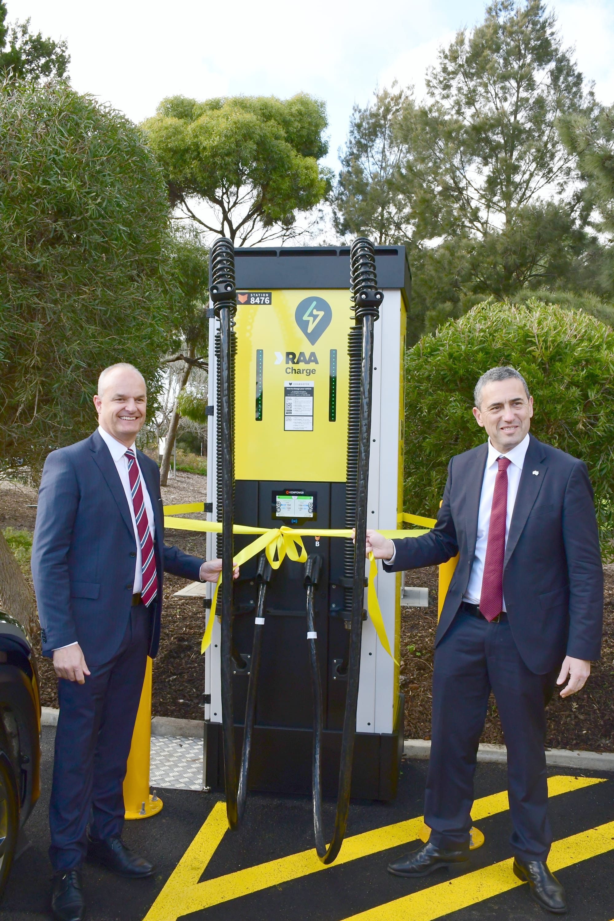 Electric vehicles all charged up at Barossa Central