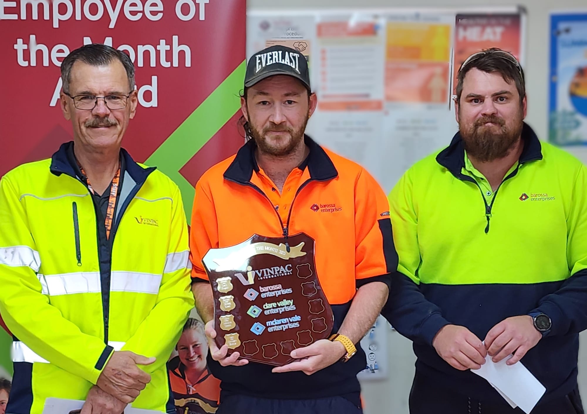 Barossa Enterprises Employee of the Month