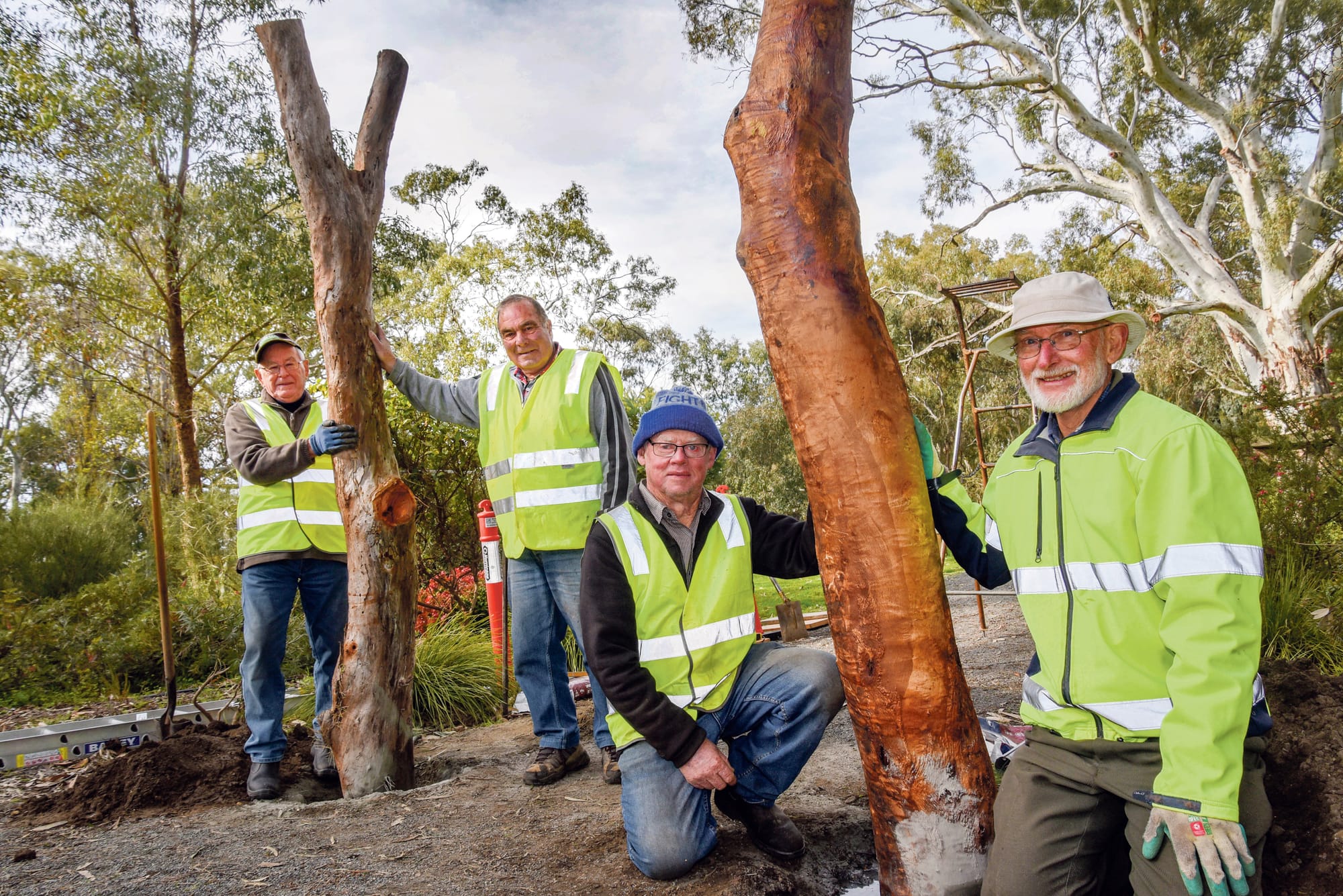 Bush Chapel entrance fixed