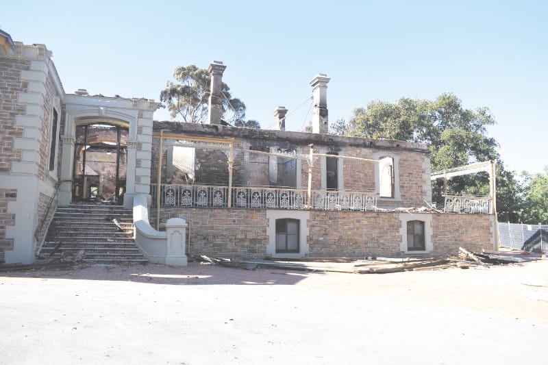 Community mourns loss of historic Kapunda building... ERINGA GONE