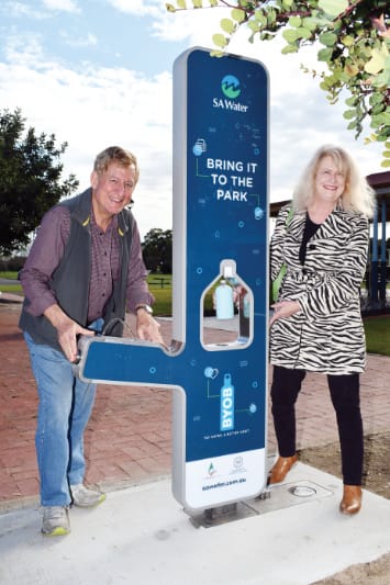 New water fountain for Lyndoch
