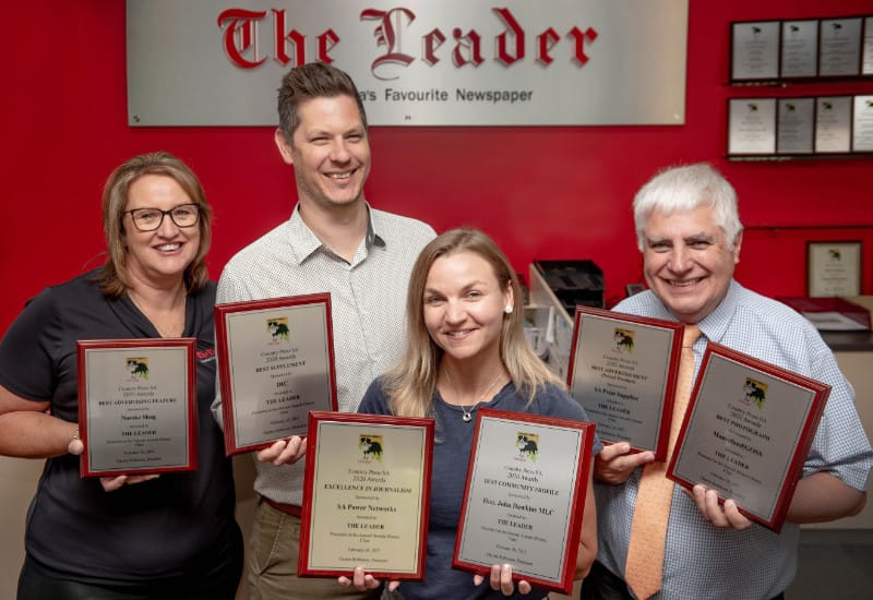 Six gongs for The Leader at Country Press Awards