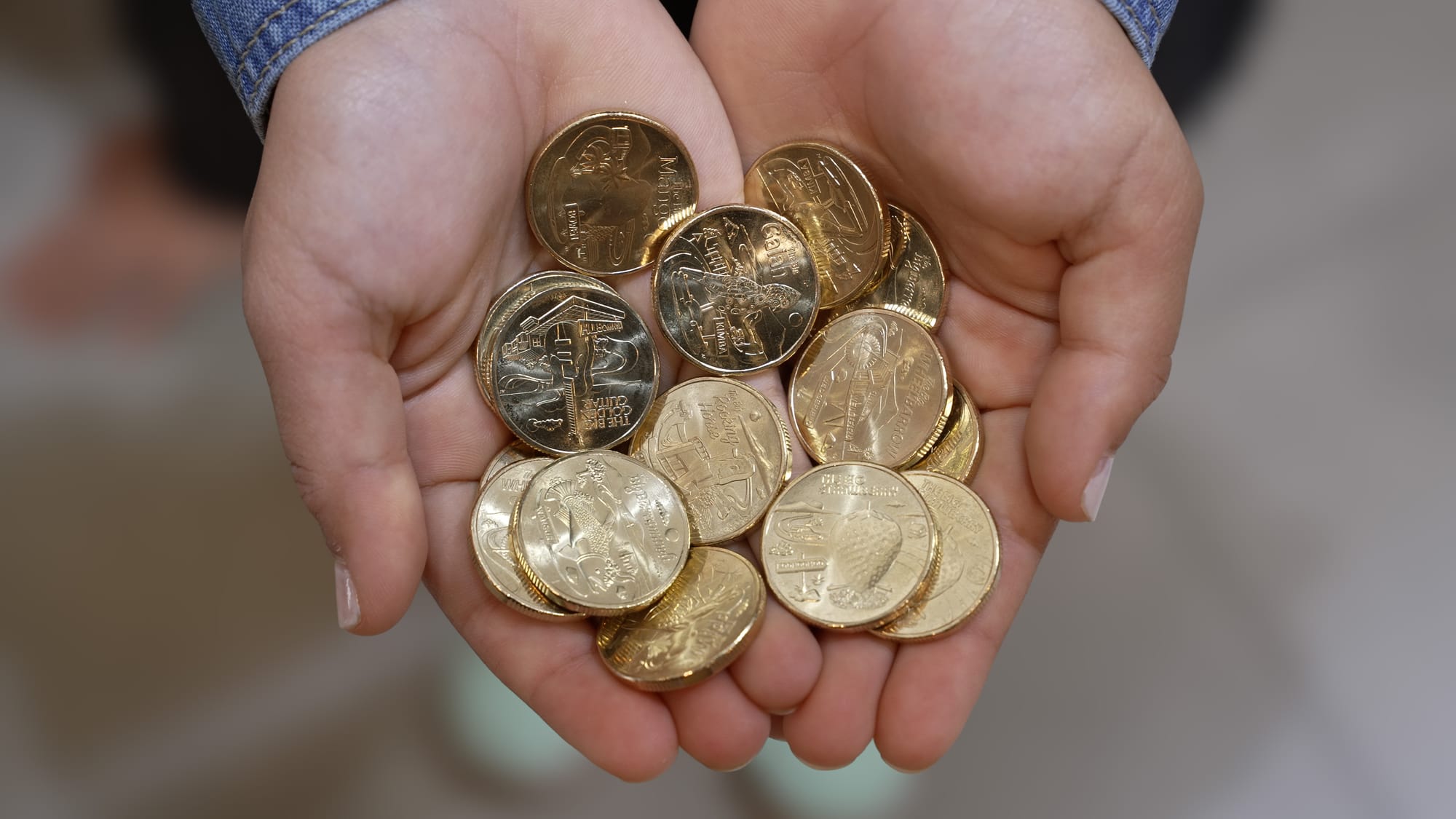 The Big Rocking Horse, captured on a coin