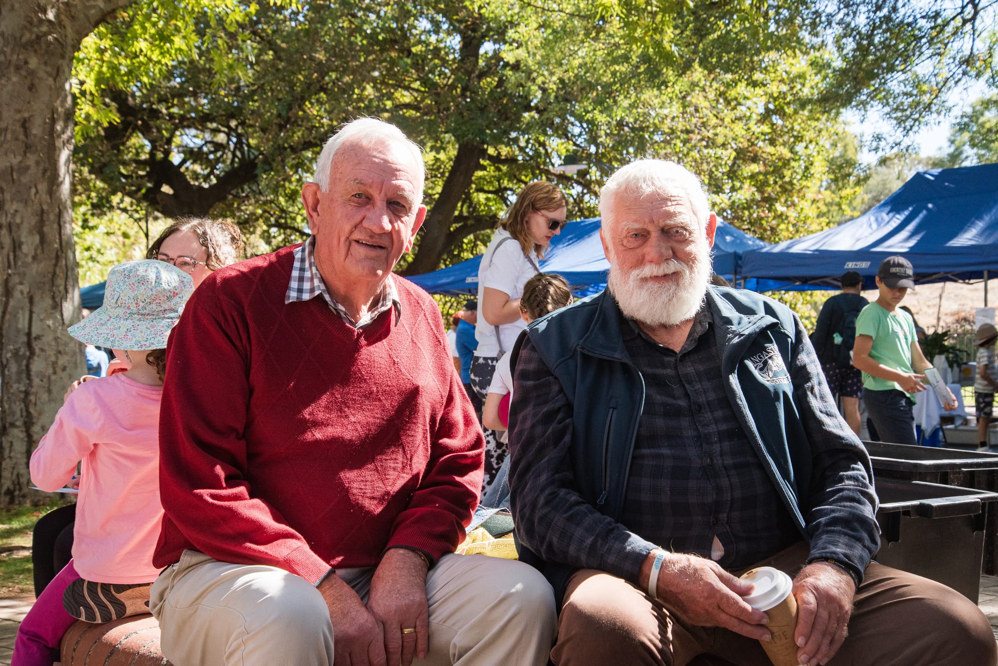 Gill Riemann and Keith Jameson.