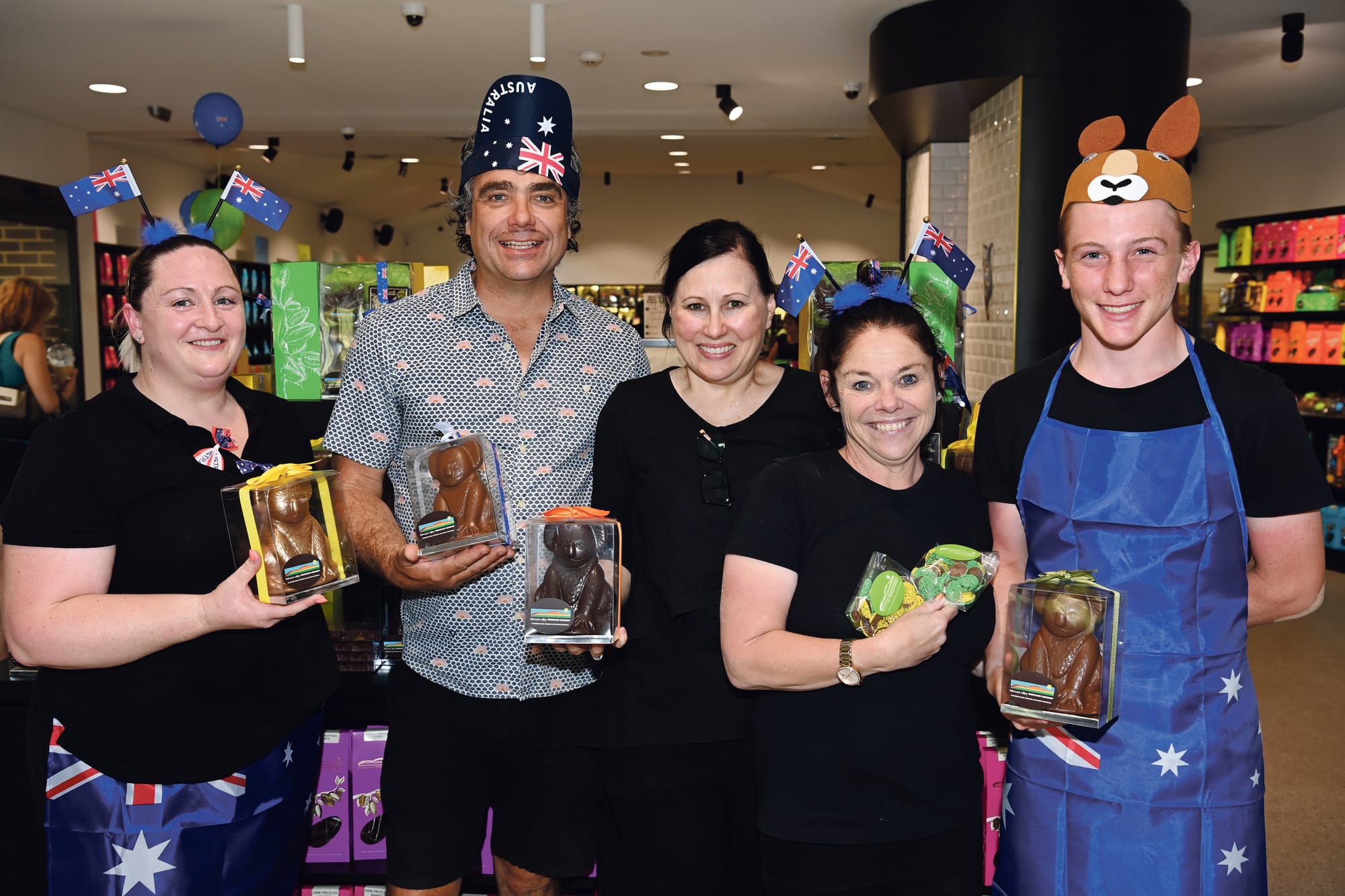 Celebrating Australia Day on the lawns