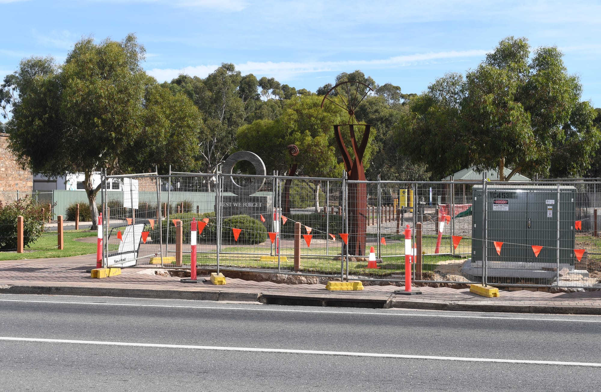 Work stops on Truro EV charging station