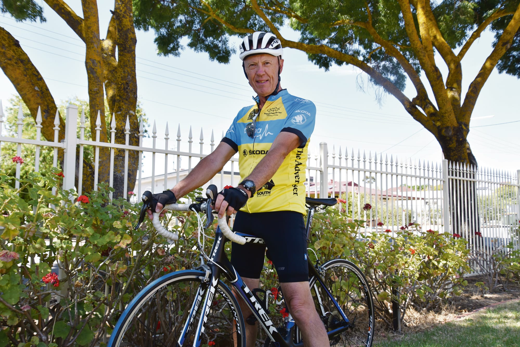 Roger’s riding for a reason