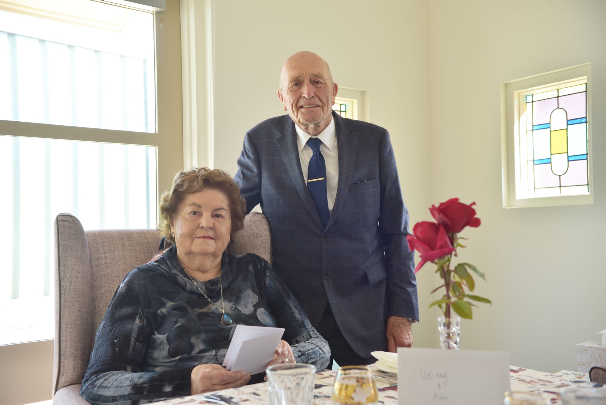 65th wedding anniversary for Valray and Merv