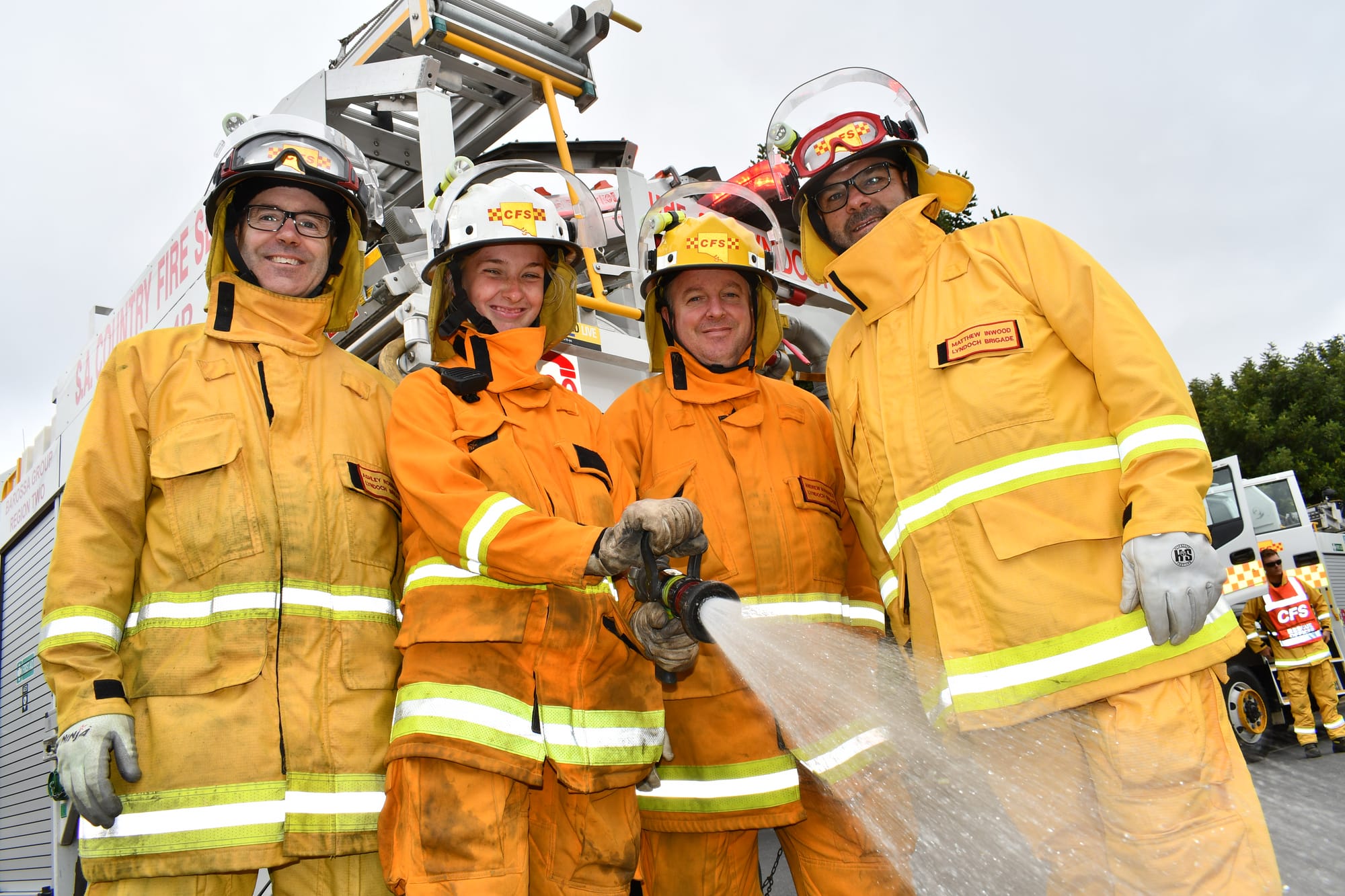 Emergency Services Demonstration Day goes alarmingly well