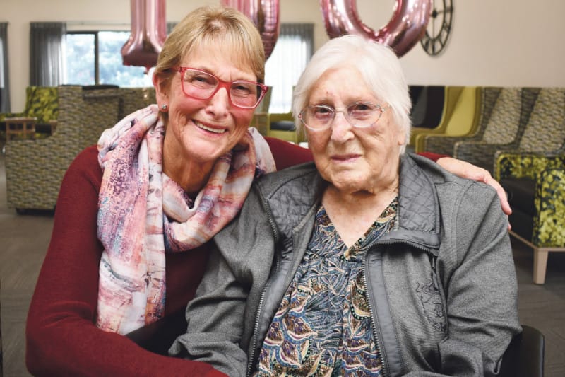 100 year milestone for positive thinker