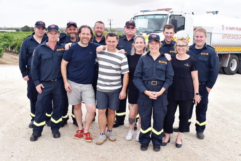 Fed like firefighters to raise $17,500