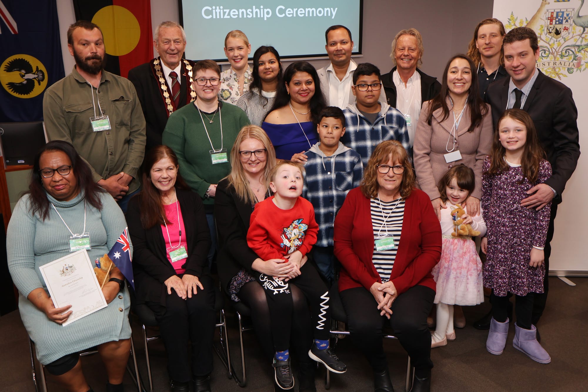 The Barossa Council welcomes new citizens