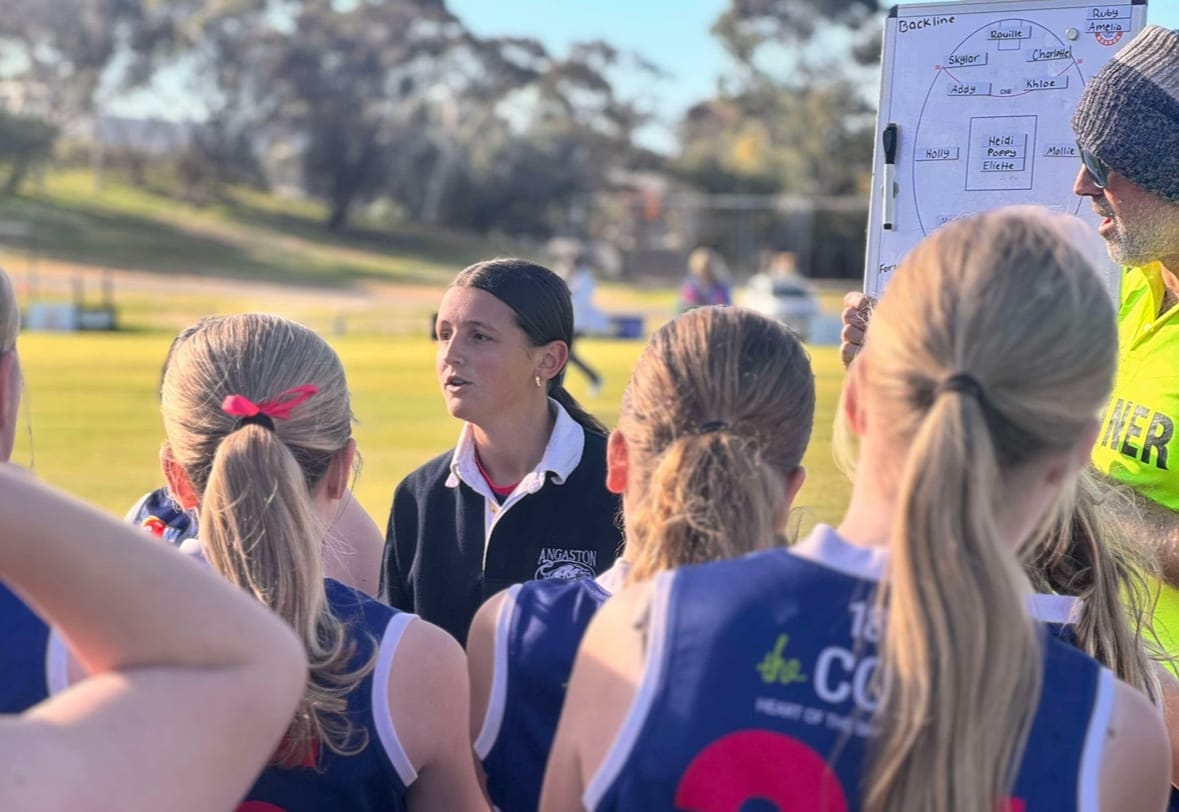 Angaston’s Shayla Hughes recognised by SANFL for her coaching