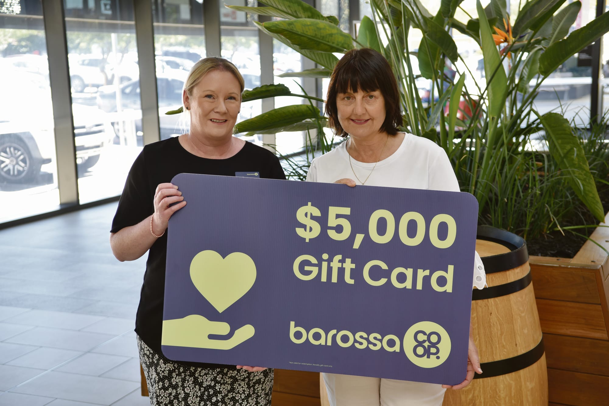 Big Barossa Co-op prize for Natalie
