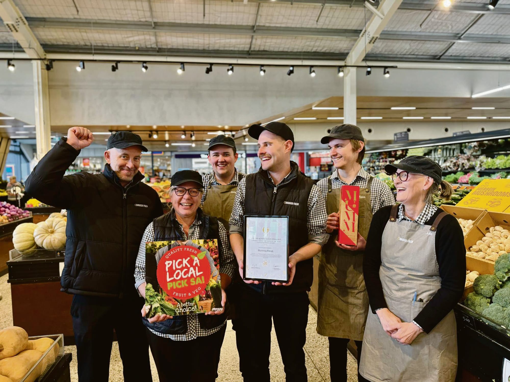Fruit and veg is Barossa Fresh