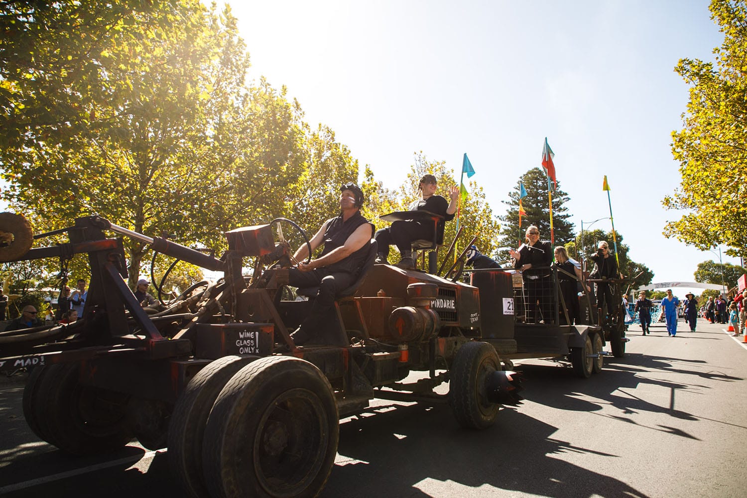 There's no party like the Vintage Festival parade