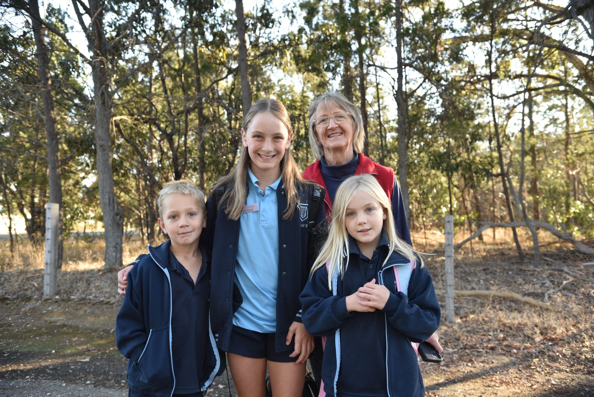 Tanunda Primary walks safely to school