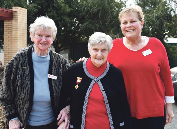 Recognition of 40 years to Lyndoch Red Cross