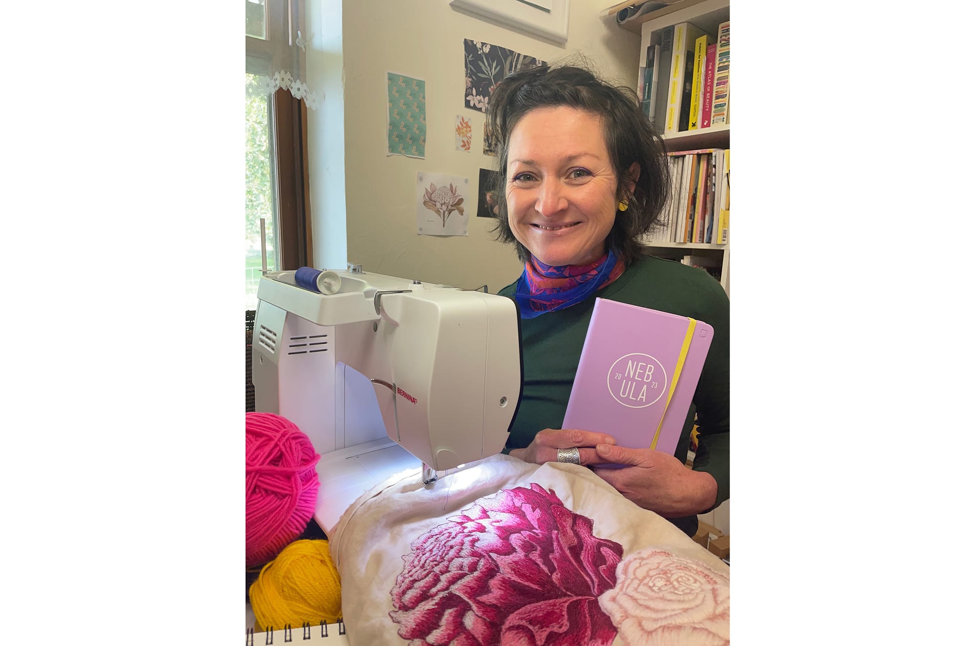 Lottie is lit up by Nebula