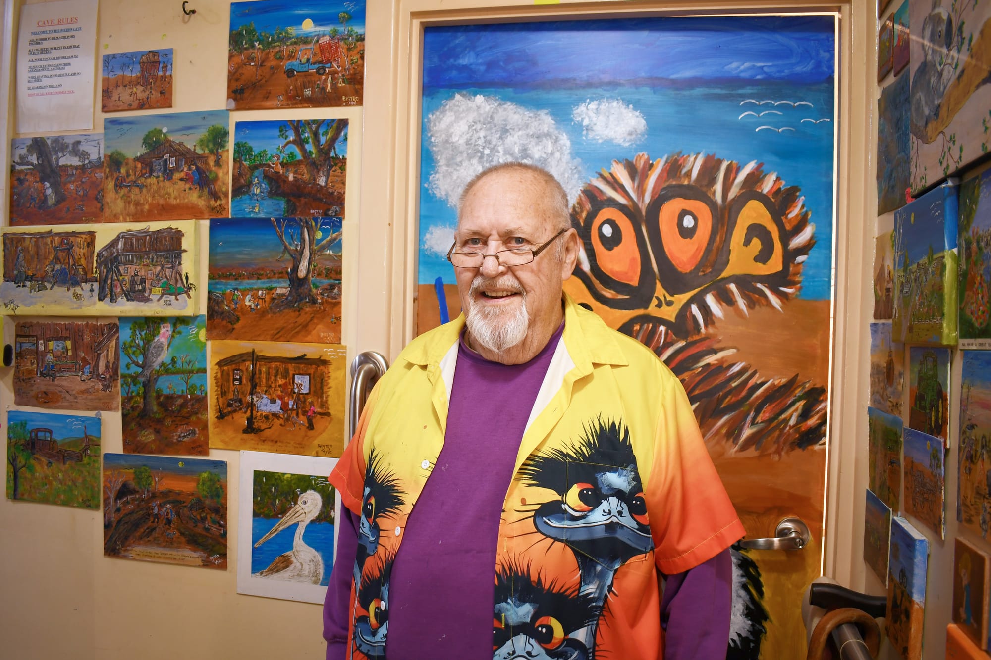 Bistro’s heart for Aussie art