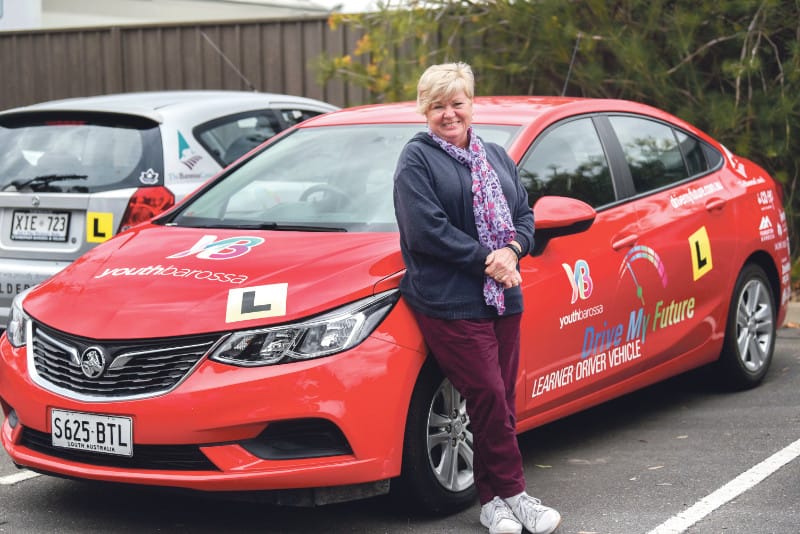 Youth Barossa supporting young drivers, rain, hail or shine