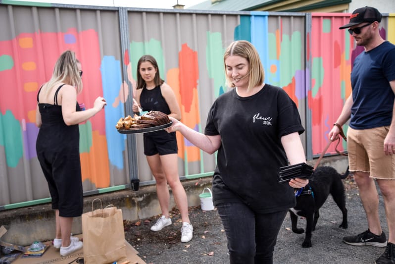 Collaborative mural for Nuriootpa