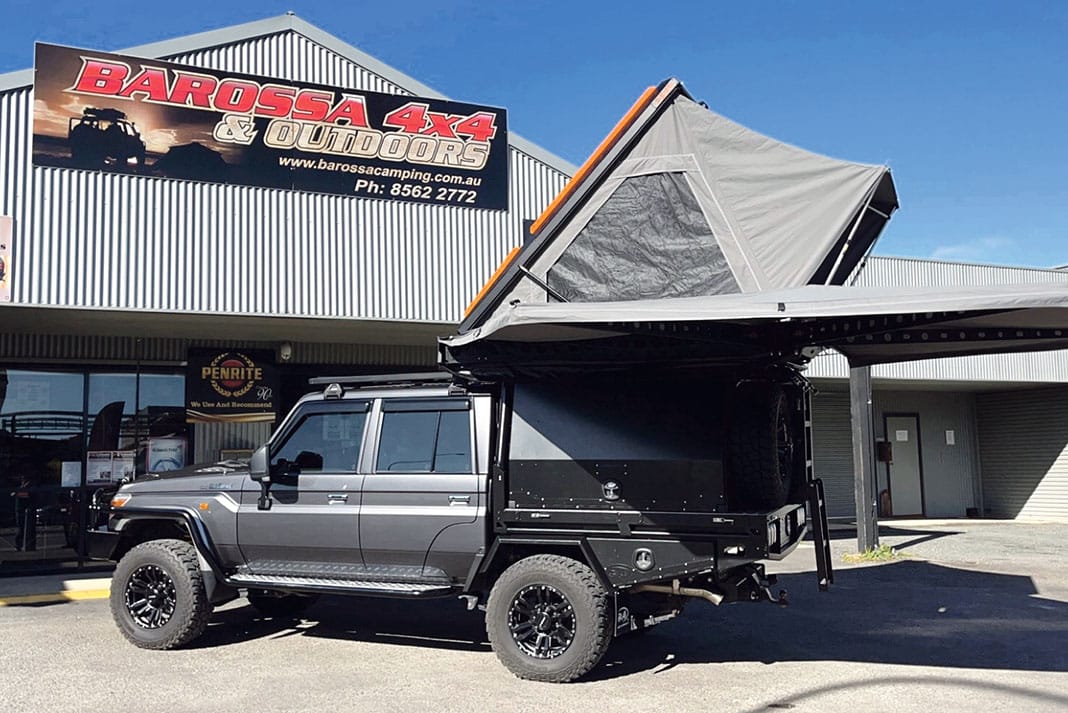 Cameron Hammerling’s Toyota Landcruiser 79 Series.