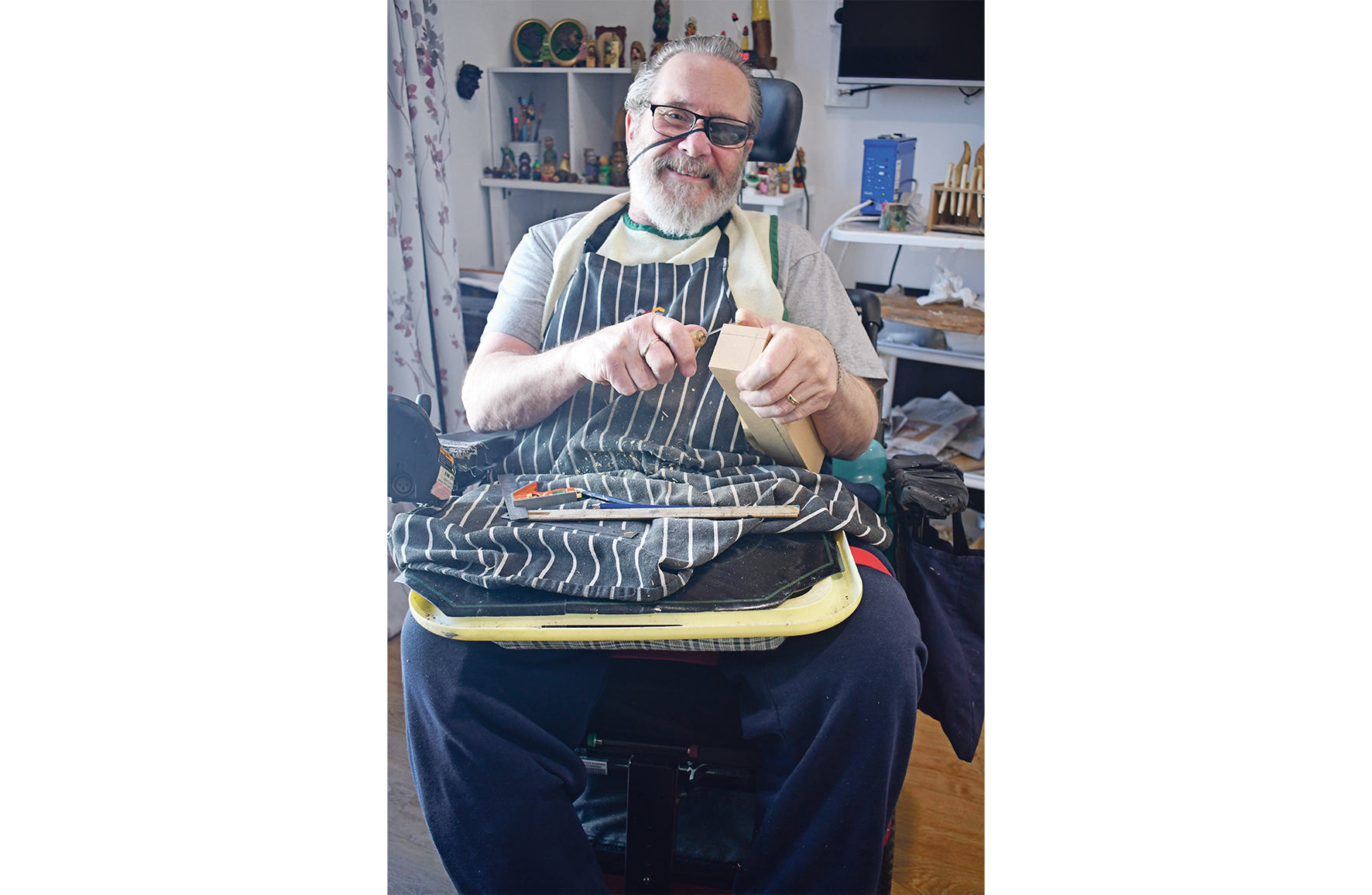 Brenton carves out a name as an artist