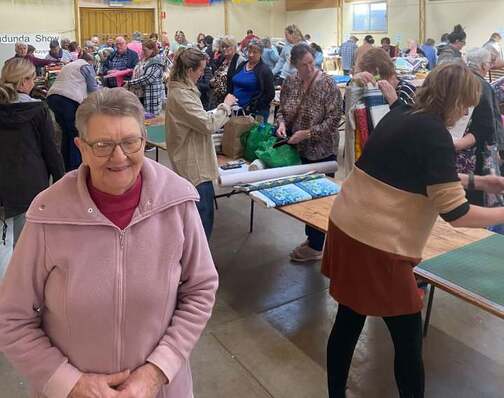 Fabrics n Things ‘Mega Sale’ draws a crowd