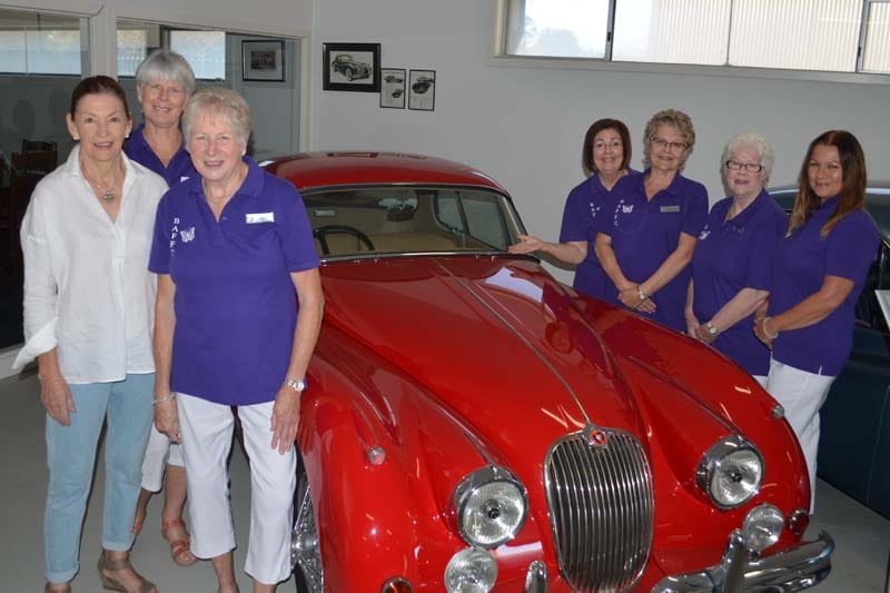 Jag display benefits cancer group