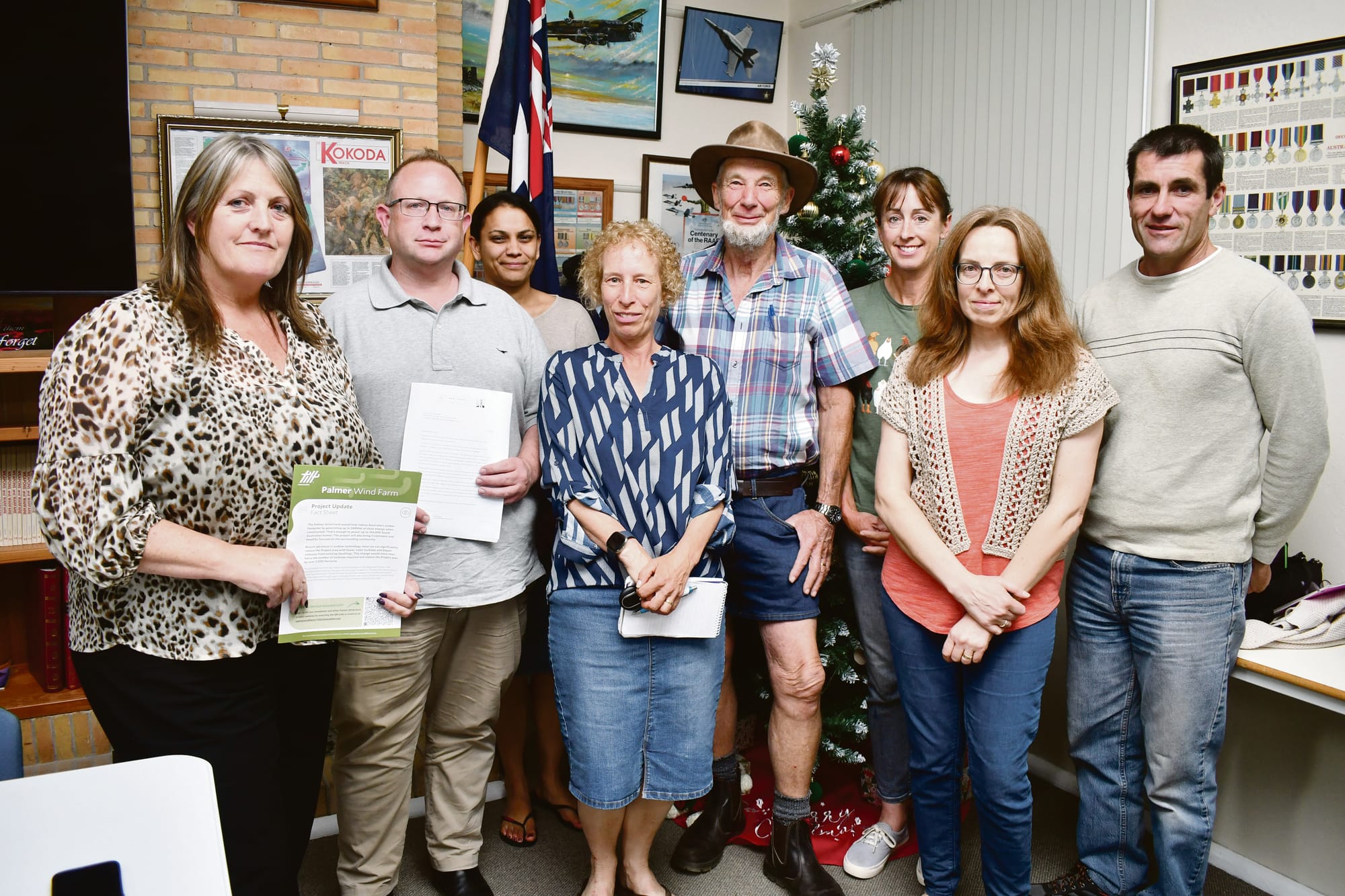 Locals rally in opposition to wind farm, as photomontages released