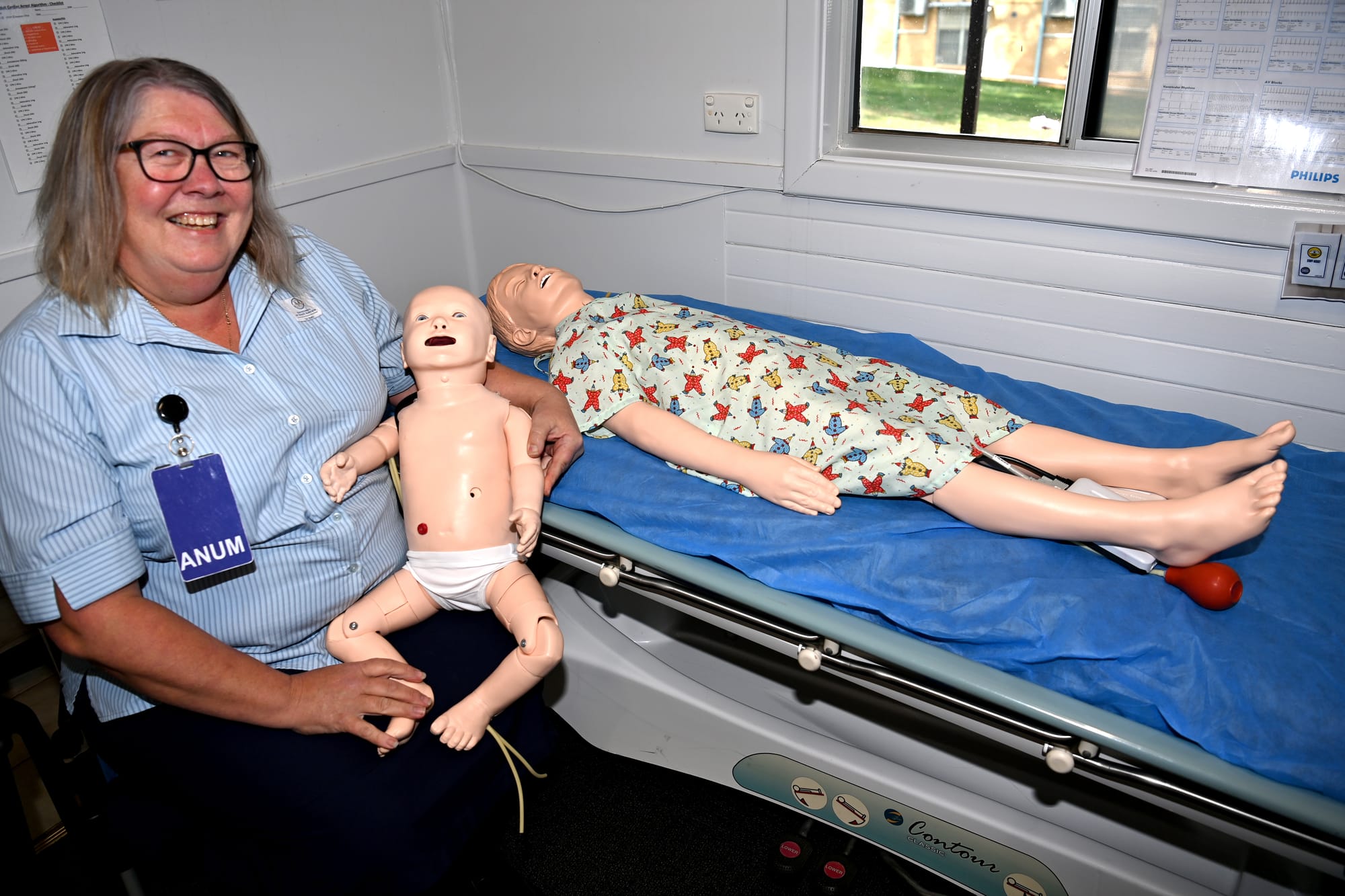 Mannequins helping with medical training