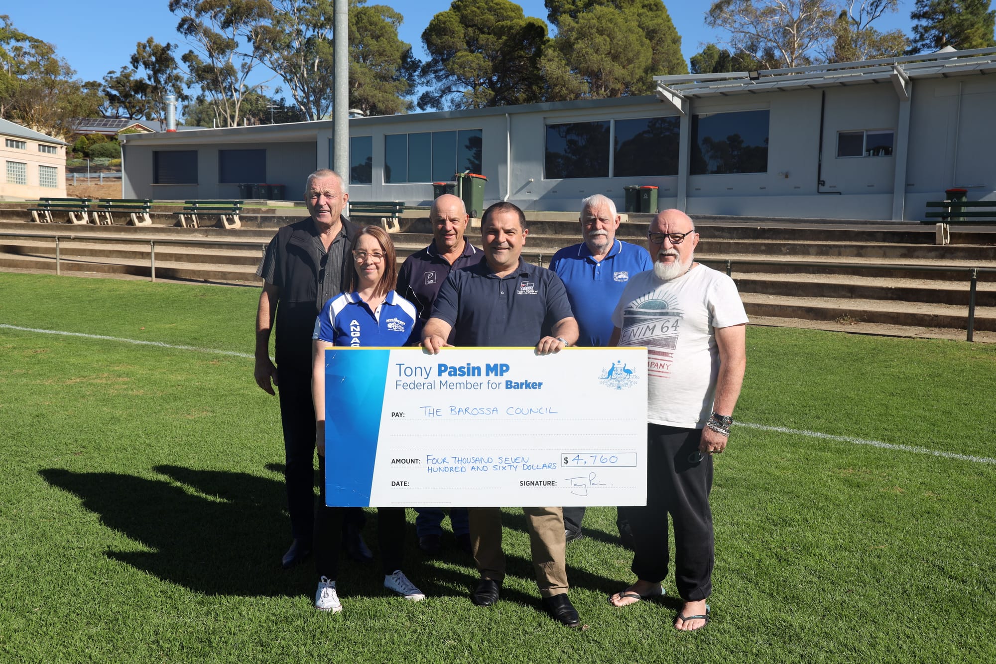 Funding boost for local footy