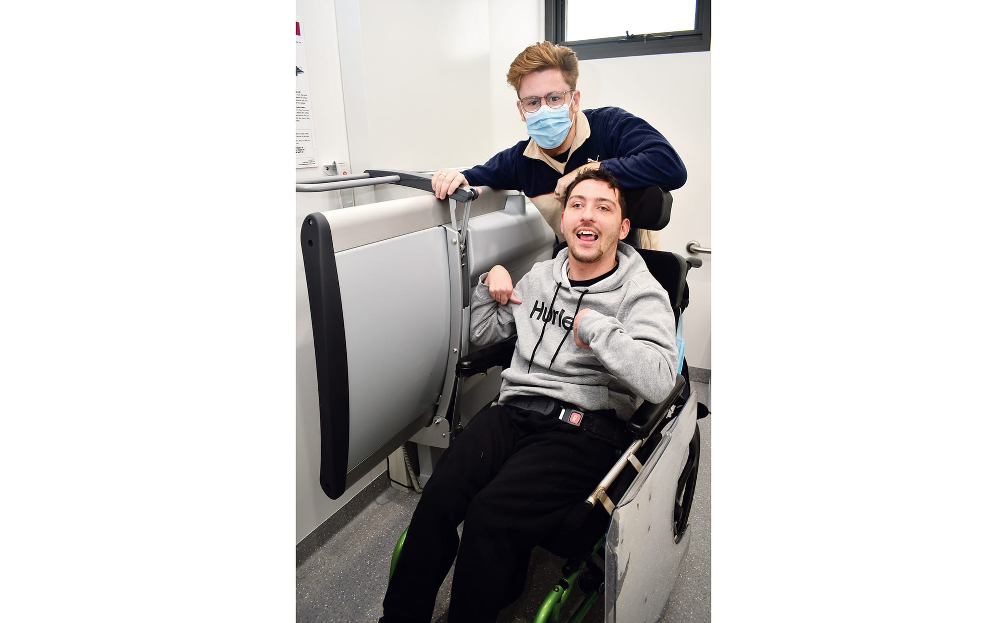 Changing for the better: Adult change table installed at Barossa Enterprises