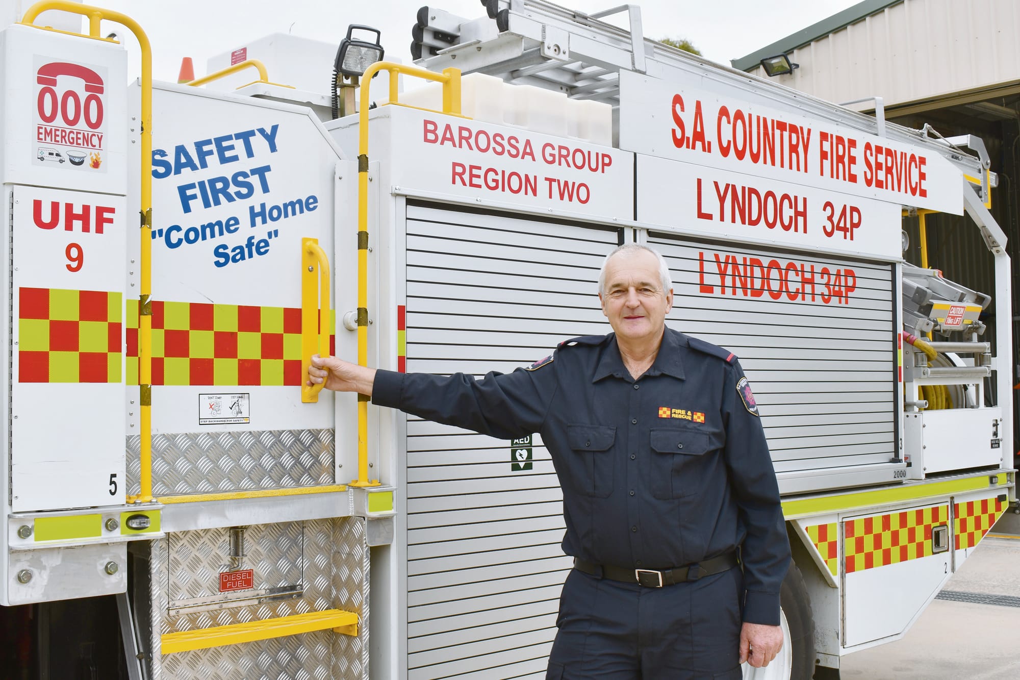 Neville Kies awarded Australian Fire Service Medal