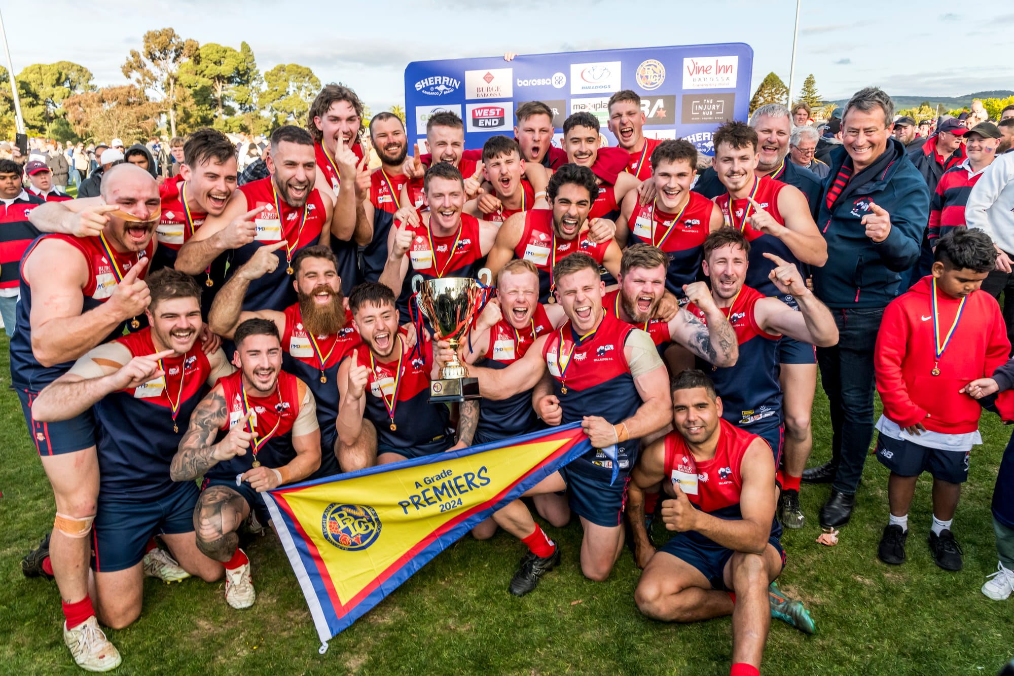 DONNYBROOKS DIG DEEP TO WIN THE FLAG