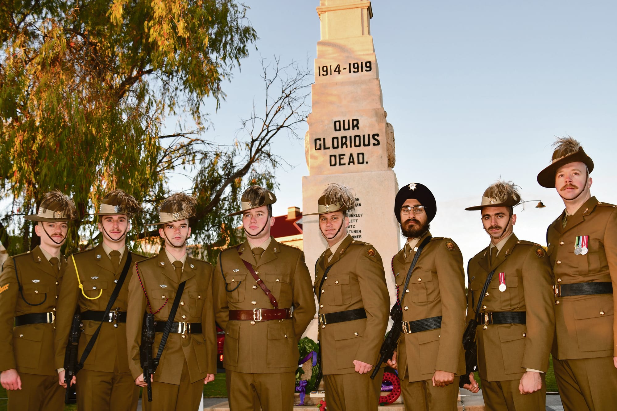Commemorating ANZAC - Freeling