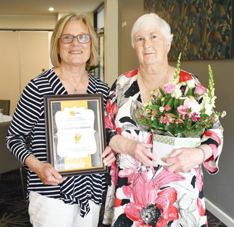 45 years’ service to Meals on Wheels