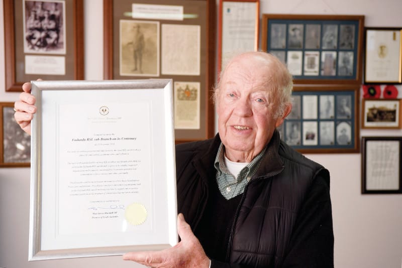 Eudunda RSL milestone