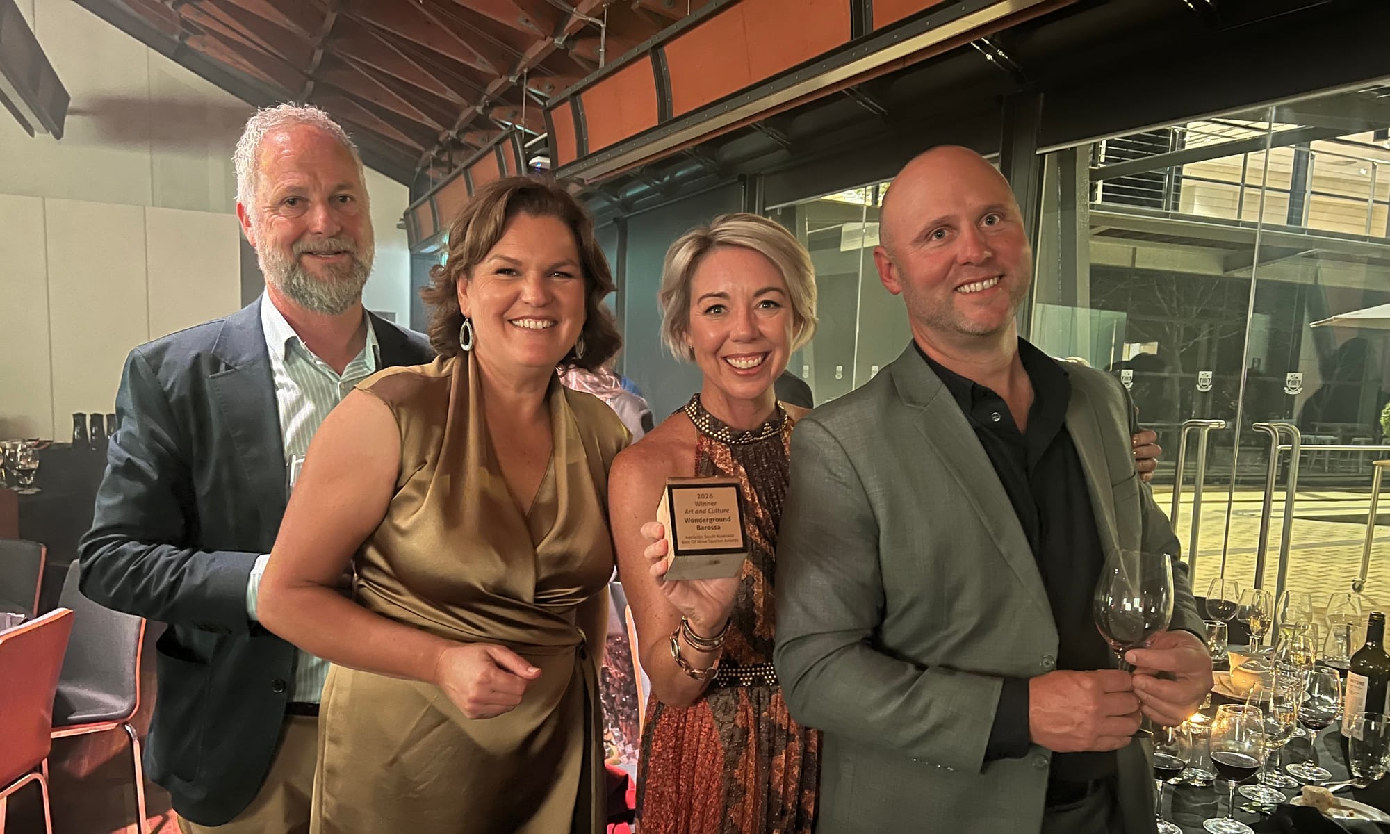 Wonderground Barossa celebrates tourism win