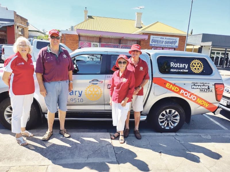 Rotary raises polio awareness