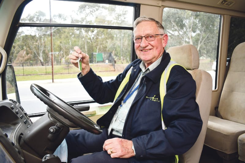 Trevor hangs up his keys