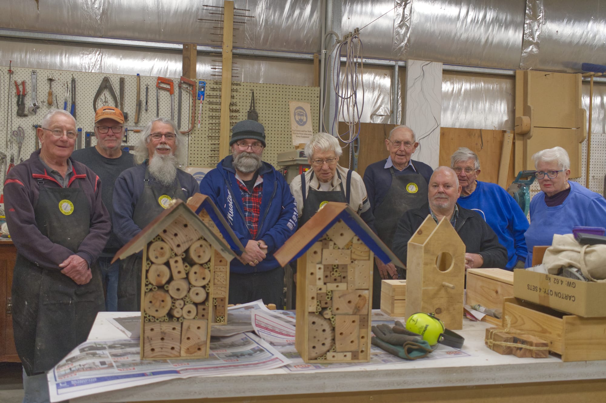 Building local community is being celebrated this Men's Shed Week