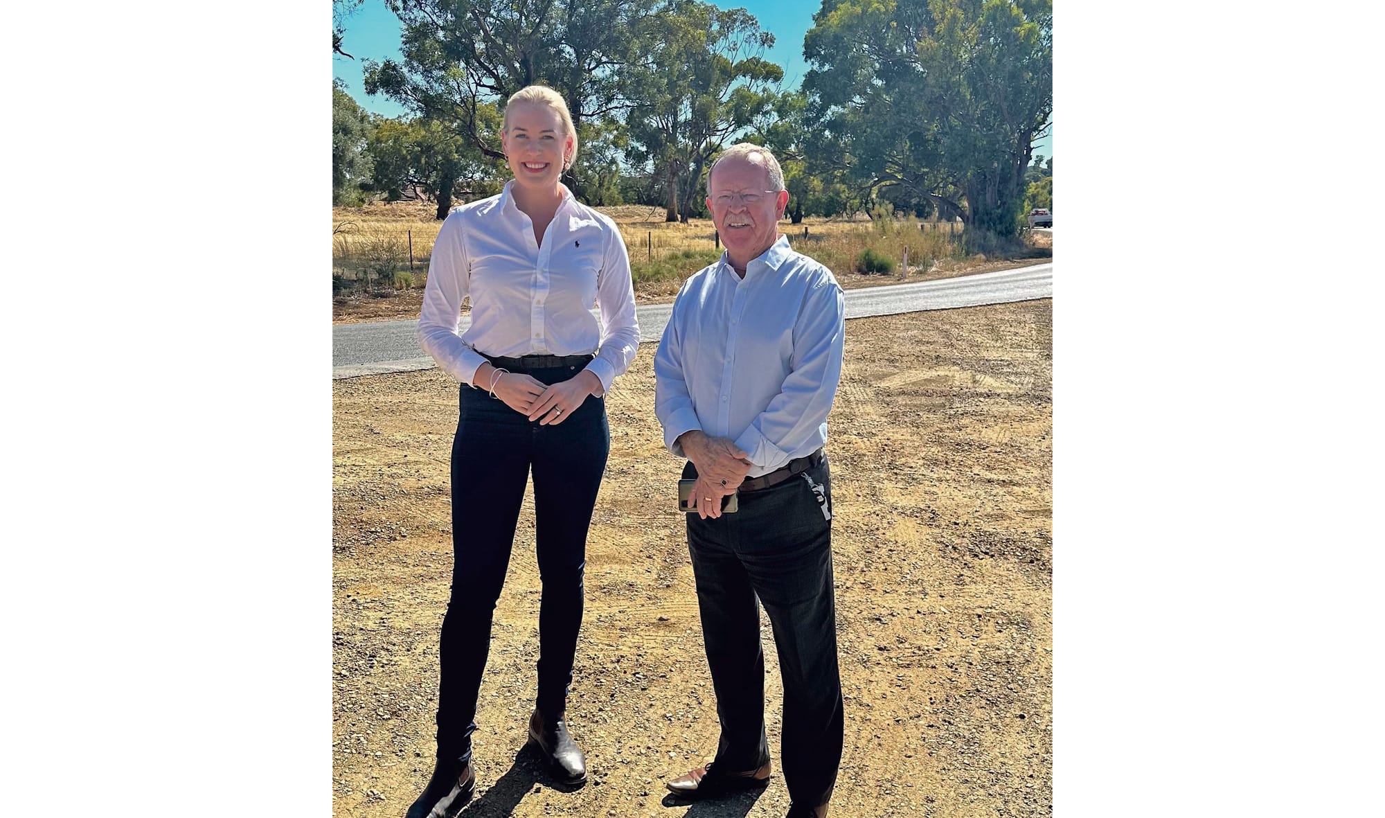 Visit by Minister for Regional Roads