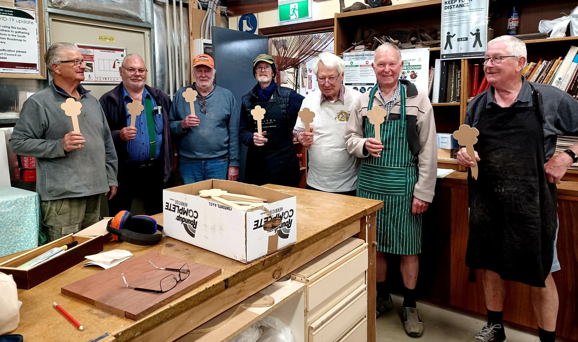 Poppy planting at Tanunda RSL
