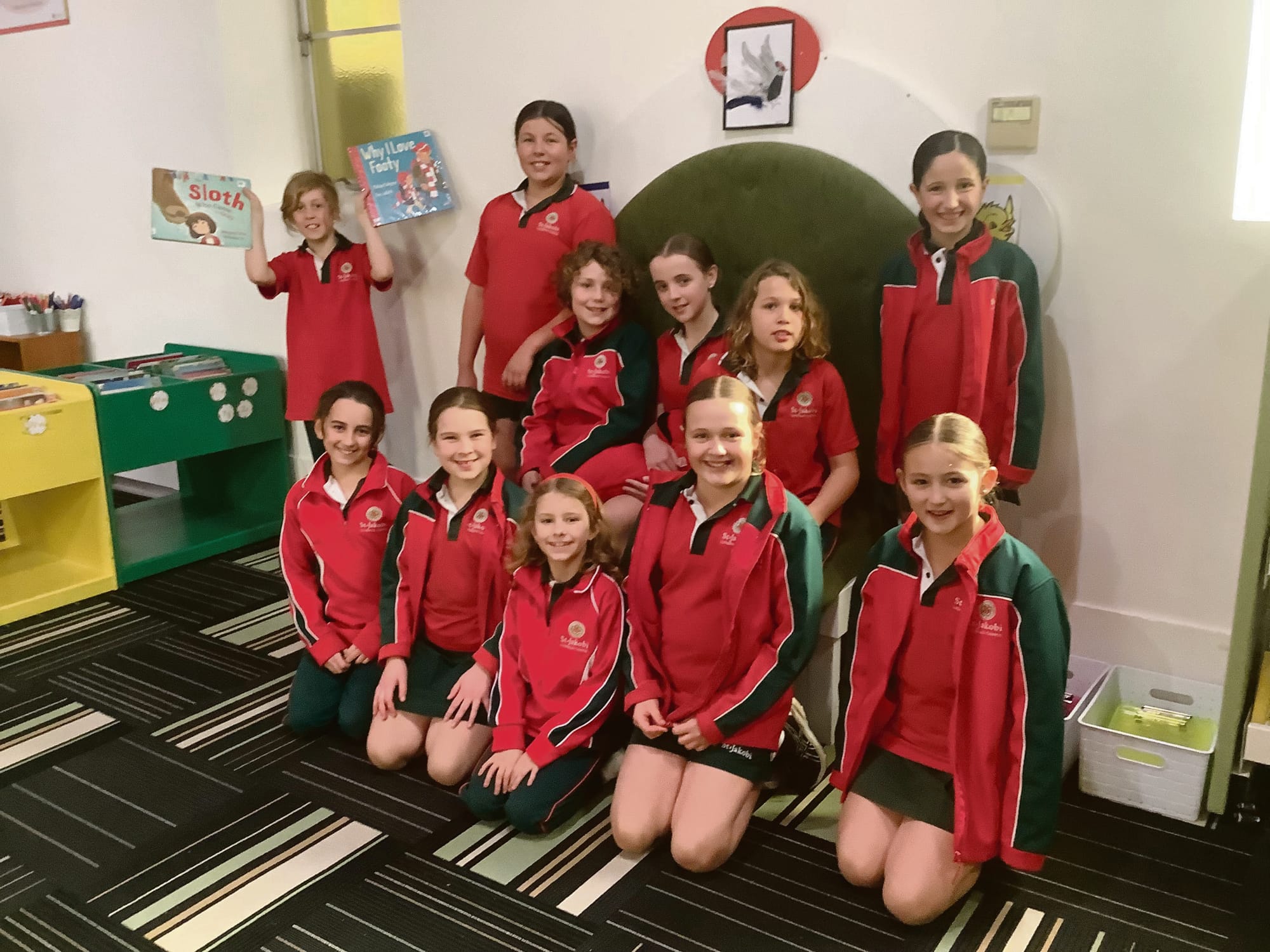 Library legends at St Jakobi